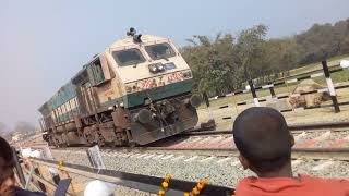 #Jhanjharpur railway train