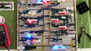 8-bit Turing-complete programmable breadboard computer