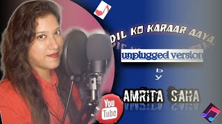 Dil Ko Karar Aaya-Female Cover|Tribute to SidharthShukla|Sukoon|AmritaSaha|Amrita's Mix Melody#hindi