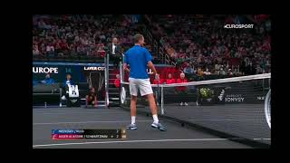 The ASTONISHING SABR by Daniil Medvedev(LAVER CUP)