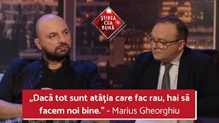 MARIUS GHEORGHIU, CELEBRU ȘI PĂRINTE - ȘTIREA CEA BUNĂ – Cornel Dărvășan