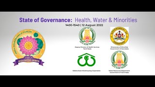 Health, Water & Minorities Session at India Governance Forum | 83rd SKOCH Summit | 12th August 2022