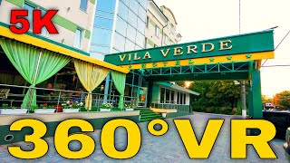 360° VR Vila Verde Hotel Walking Tour Moldavia Kishinev Moldova Chisinau 5K 3D Virtual Reality HD 4K