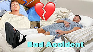 Rushing My Fiance To The Hospital *Broke Both Legs*