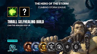 Heroes of The Storm (2024) Journey to Grand Master (Thrall HoTS) Can Thrall Out-Heal A Healer