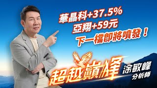 華晶科+37.5% 亞翔+59元 下一檔即將噴發！｜20250226｜涂敏峰 分析師｜超越巔峰