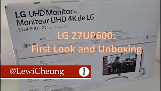 LG 27UP600 - First Look