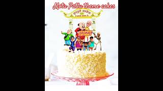 Motu Patlu theme Cakes @RosuKitchen96 #cake #shortvideo #youtubeshorts #shortsfeed #subscribe