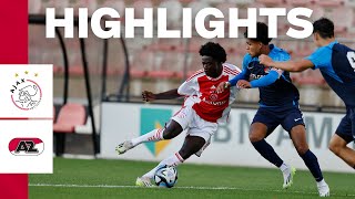 Goals, goals & goals! 😍  | Highlights Ajax O17 - AZ O17