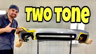 Car Painting: How to Two-Tone Paint like Factory