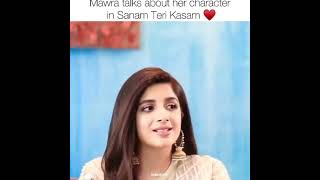 Mawra Talk About Her Bold kiss And Death in Sanam Teri Kasam movie