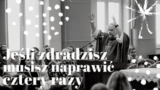 Jeśli zdradzisz, musisz naprawić cztery razy