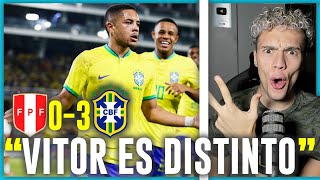 😱🇦🇷 ARGENTINO REACCIONA a 🇵🇪 PERÚ vs BRASIL 🇧🇷 0-3 🏆 SUDAMERICANO SUB 20
