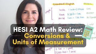 HESI A2 Math Conversions & Units of Measurement | Comprehensive Review and Practice Problems
