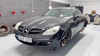 Como RESTAURAR y LIMPIAR un COCHE AL DETALLE | Mercedes SLK 200