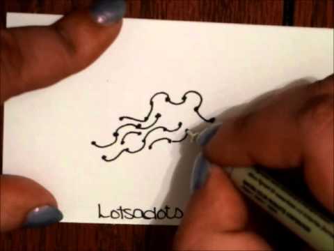 Tangle Tutorial Lotsadots Youtube