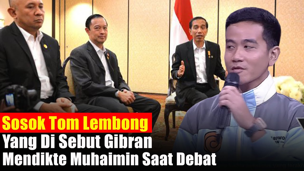 Sosok Thom Lembong Yang Di Sebut Gibran Mendikte Muhaimin Saat Debat ...