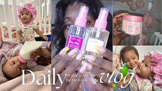 BABY GIRL IS STANDING + DAY IN THE LIFE OF A MOM + NEW BODY SPRAY COLLECTION + EAT MORE HEALTHIER !!