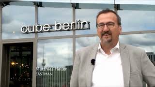 with saflex® PVB, cube berlin reflects advanced glass laminate technology