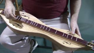 FolkRoots® Custom Series Curly Maple Dulcimer