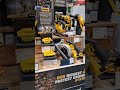 New Dewalt cordless battery power tools #shorts #youtubeshorts #drill #impact