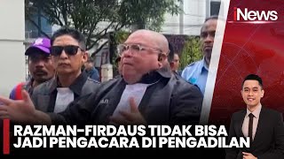 Pascagaduh, Sumpah Advokat Razman dan Firdaus Dibekukan | iNews Room | 13/02