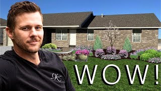 WOW! 3 Landscape Designs for BEAUTIFUL HOME 🏡// Bobby K Designs