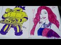 3 marker challenge with barbie and ninja turtles