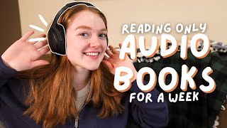 Trying audio books for one week🎧📚