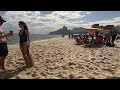 😲 rio’s best beach walk in 4k gorgeous views on leblon beach 🏖️