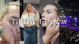 glow up with me for a concert...fake tan, chatty grwm \u0026 pick an outfit with me