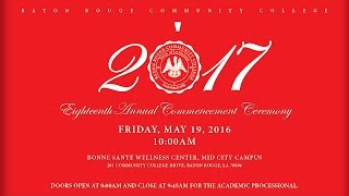 BRCC Spring 2017 Commencement