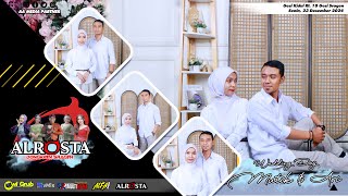 🔴LIVE ALROSTA II WEDDING MUTIK \u0026 ARI  II ALFA AUDIO RT2 Mr.Sigit II AA MEDIA 01 NYENI II GESI