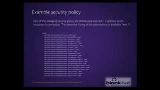 Blackhat 2012: Java Exploitation