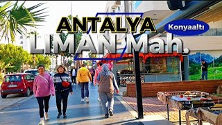 Antalya Konyaaltı Liman Mah.  January 2025 #antalya #konyaaltı #walkingtour #türkiye #liman #travel