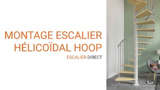 Escalier hélicoïdal bois / métal - Escalier Direct MATISERE