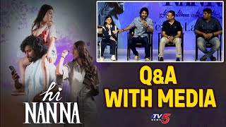 Nani Q&A With Media | Hi Nanna Movie Teaser Launch | TV5 Tollywood