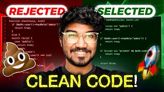 Avoid these mistakes ❌ Write Clean Code ✅ | Best Coding Practices | Tamil