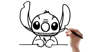 How To Draw Stitch Easy