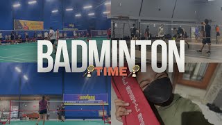 🏸TEMENIN AKU MAIN BADMINTON YUK!!🏸