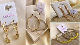 Xuping Branded Earrings || Gold plated Earings ||