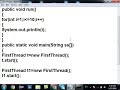 Multi Threading Part-8 | Multi thread Program | By Extending Thread class