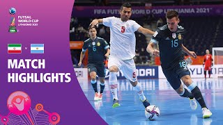 IR Iran v Argentina | FIFA Futsal World Cup 2021 | Match Highlights