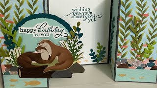 Otterly Amazing fun fold