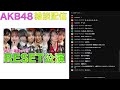 【配信】reset公演初日を見ようじゃないか！！【akb48】