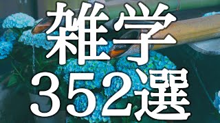 【睡眠用】流したまま寝落ちできる！寝落ち用雑学３５２選【広告は最初のみ（途中広告なし）】