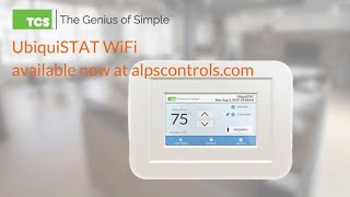 The new UbiquiSTAT WiFi from TCS Basys - now available online at alpscontrols.com