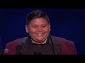 Luke Islam 12-Year-Old Singer Pulls Out His BEST Performance Yet!  America's Got Talent 2019