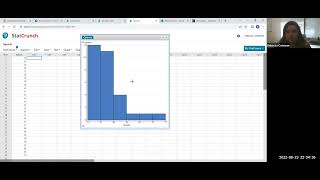 StatCrunch ~ Histogram