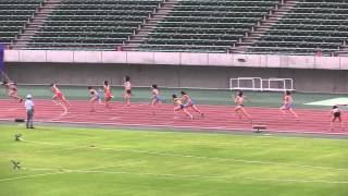 62th全実 女子4x100mR決勝 東邦銀行45.40